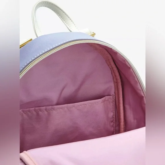 Loungefly Disney Alice In Wonderland Keyhole Mini Backpack - NWT - Picture 4 of 5